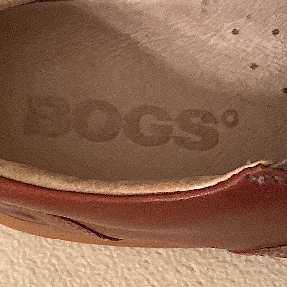 Bogs Pearl Women’s Brown Waterproof Leather Slip On Shoes Size 8.5M - Picture 7 of 14